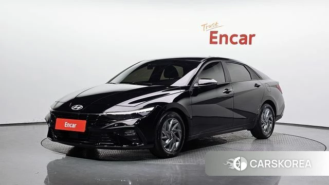 Hyundai The New Avante (CN7) 2024 Черный из Кореи