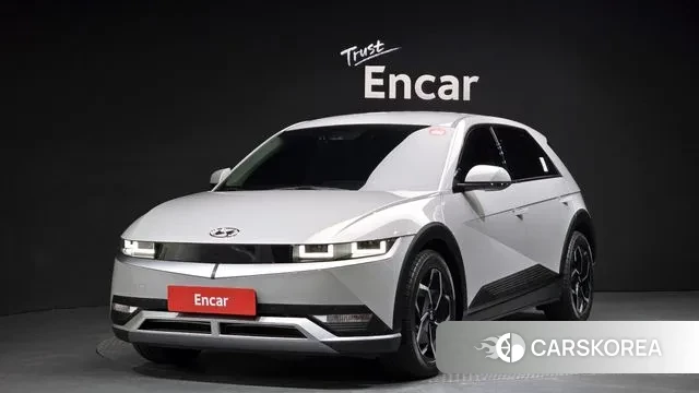 Hyundai Ionic 5 2022 Серебристо-серый из Кореи