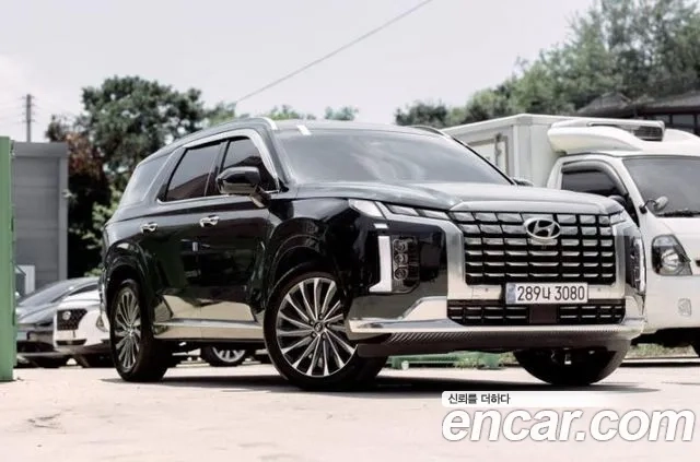 Hyundai The New Palisade 2022 Зеленый из Кореи