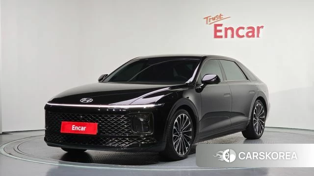 Hyundai Grandeur Hybrid (GN7) 2023 Черный из Кореи