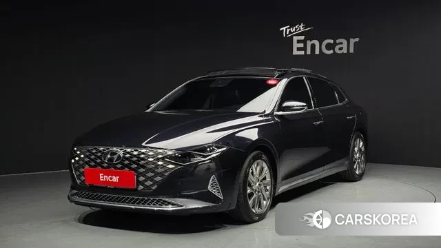 Hyundai The New Grandeur IG Hybrid 2020 Синий из Кореи