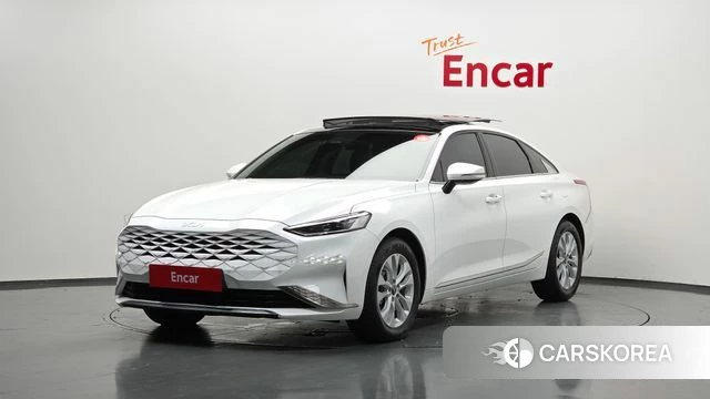 Kia K8 2022 Белый из Кореи