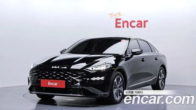 Kia K8 Hybrid 2023 Черный из Кореи