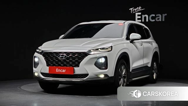 Hyundai Santa Fe TM 2019 Белый из Кореи