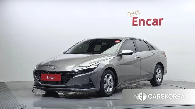 Hyundai Avante (CN7) 2020 Серебристо-серый из Кореи