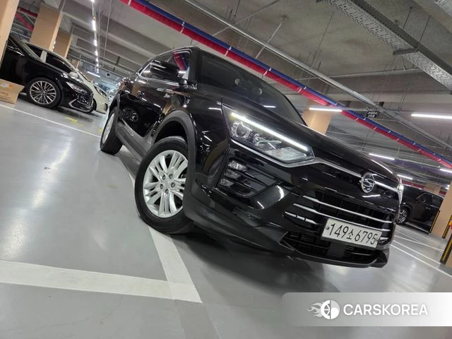 Ssangyong Beautiful Korando 2019 Черный из Кореи