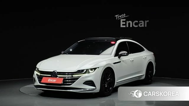 Volkswagen Arteon 2023 Белый из Кореи