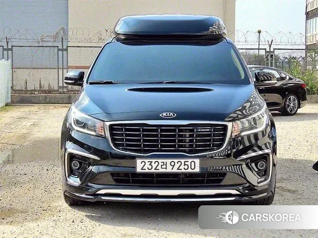 Kia The New Carnival 2019 Черный из Кореи