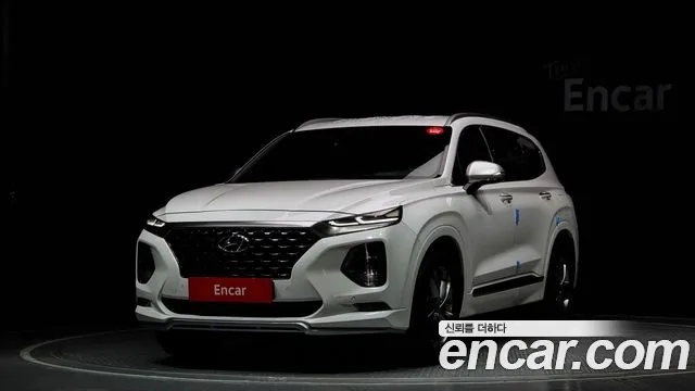 Hyundai Santa Fe TM 2018 Белый из Кореи