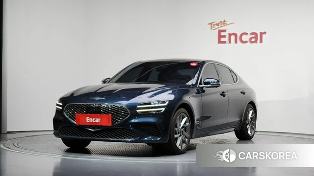 Genesis The New G70 2023 Синий нефрит из Кореи