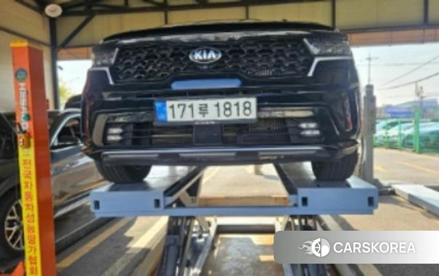 Kia Sorento 4th Generation 2021 Черный из Кореи