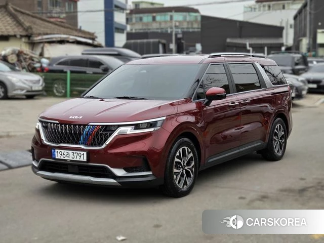 Kia Carnival 4th generation 2021 Красный из Кореи