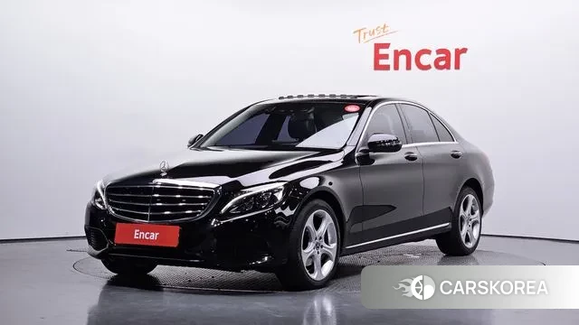 Mercedes-Benz C-Class W205 2018 Черный из Кореи