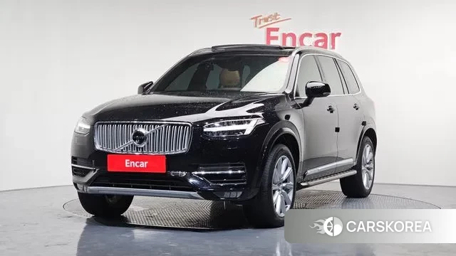 Volvo XC90 second Generation 2018 Черный из Кореи