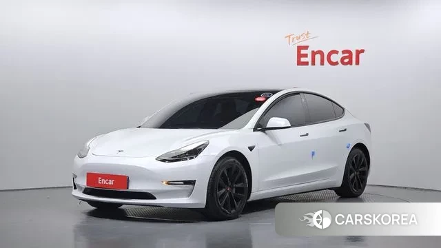 Tesla Model 3 2022 Белый из Кореи
