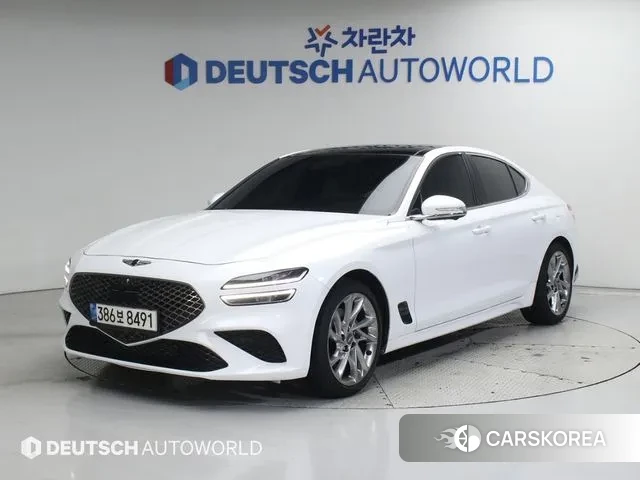 Genesis The New G70 2021 Белый из Кореи