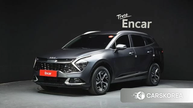 Kia Sportage 5th Generation Hybrid 2021 Серый из Кореи