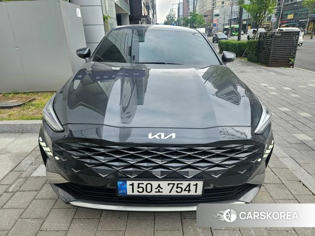 Kia K8 Hybrid 2021 Серый из Кореи