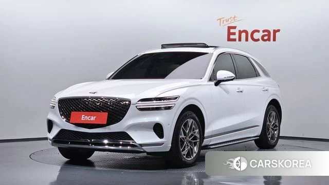 Genesis GV70 2021 Белый из Кореи