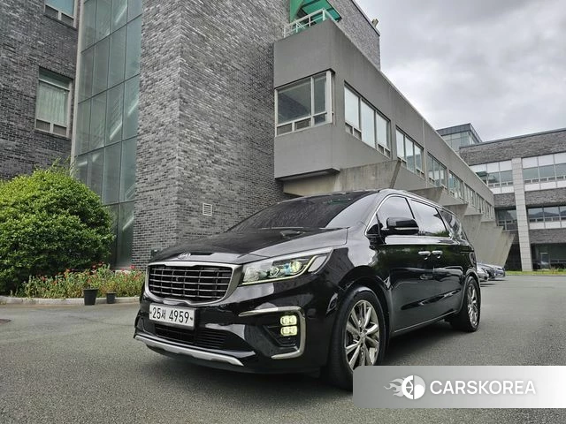 Kia The New Carnival 2019 Черный из Кореи