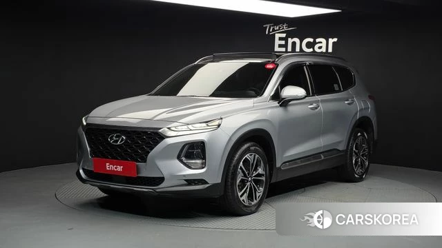 Hyundai Santa Fe TM 2018 Серебряный из Кореи