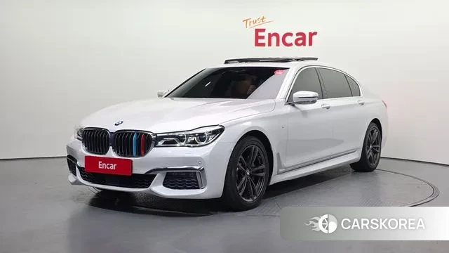 BMW 7 Series (G11) 2018 Белый из Кореи