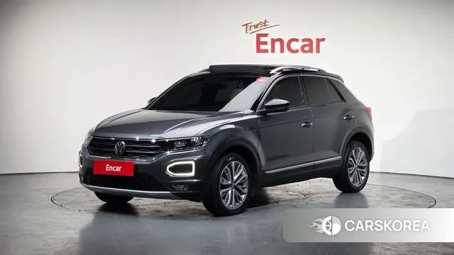 Volkswagen T-Roc 2022 Серый из Кореи