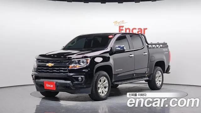 Chevrolet (GM Daewoo) Real New Colorado 2021 Черный из Кореи