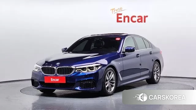 BMW 5 Series (G30) 2020 Синий из Кореи