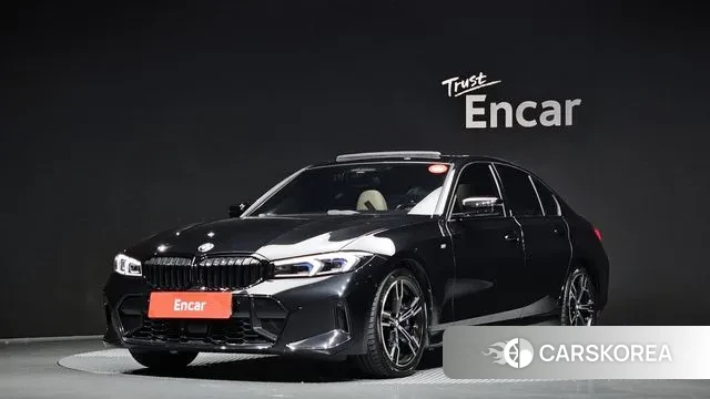 BMW 3 Series (G20) 2023 Черный из Кореи