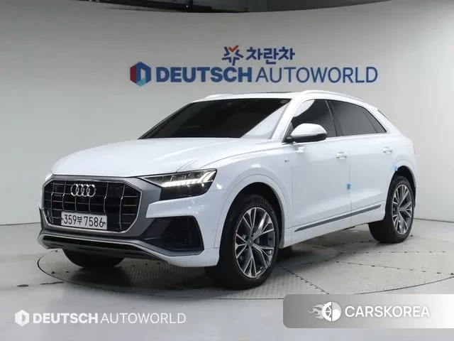 Audi Q8 (4M) 2020 Белый из Кореи