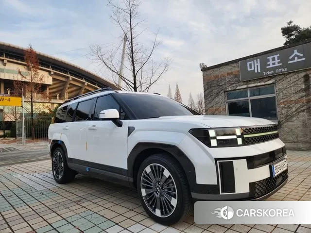 Hyundai Santa Fe (MX5) 2023 Белый из Кореи