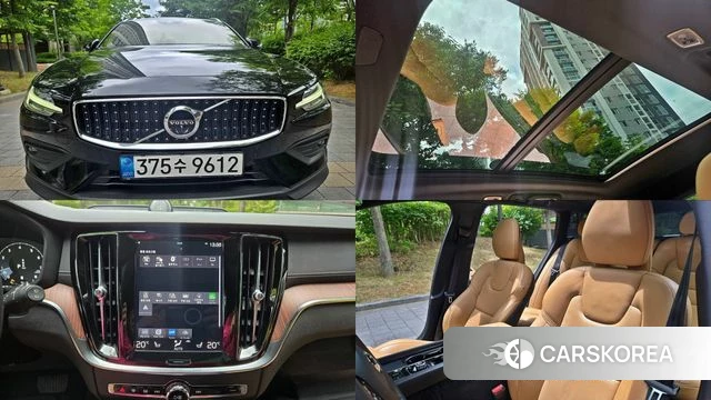 Volvo V60 Cross-Country 2nd Generation 2021 Черный из Кореи