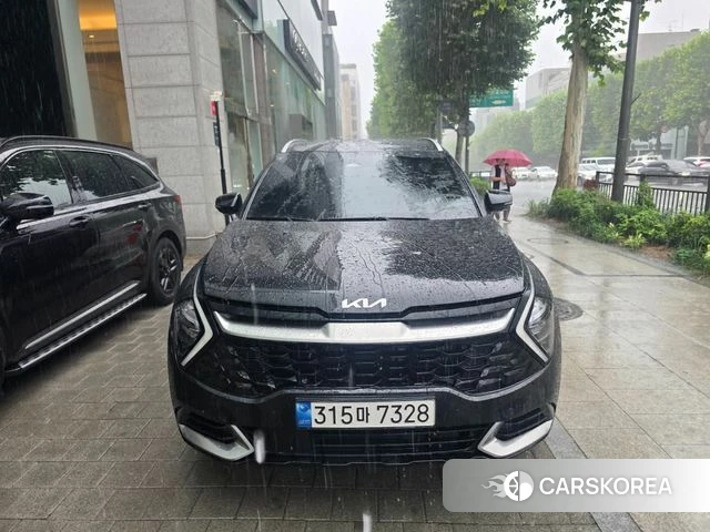 Kia Sportage 5th Generation Hybrid 2024 Черный из Кореи