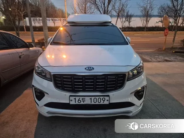 Kia The New Carnival 2019 Белый из Кореи