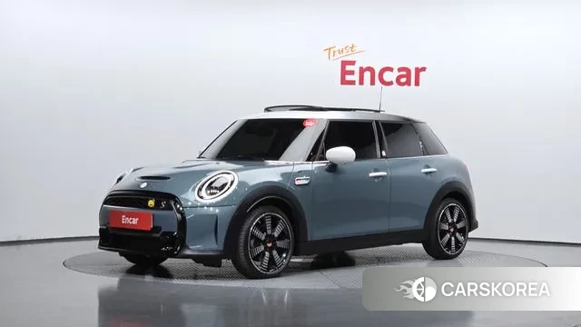 Mini Cooper S 2023 Небесно-голубой из Кореи