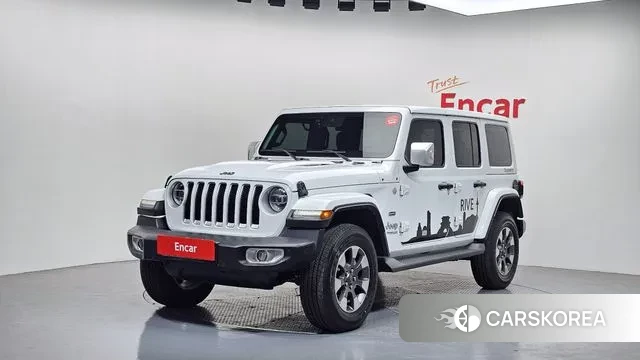Jeep Wrangler (JL) 2019 Белый из Кореи