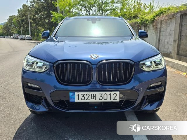 BMW X4 (G02) 2020 Синий из Кореи