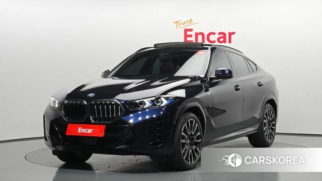 BMW X6 (G06) 2023 Синий из Кореи
