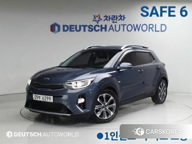 Kia Stonic 2019 Синий из Кореи