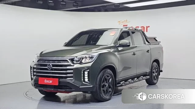 Ssangyong The New Rexton Sport 2022 Зеленый из Кореи