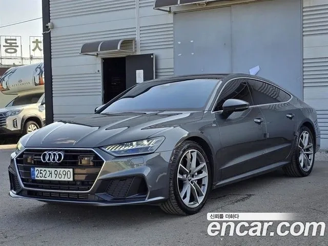 Audi A7 (4K) 2020 Серый из Кореи