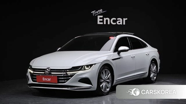 Volkswagen Arteon 2023 Белый из Кореи