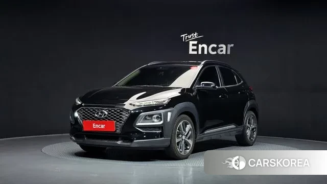 Hyundai Kona 2018 Черный из Кореи