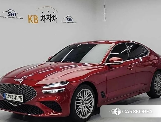 Genesis The New G70 2020 Красный из Кореи