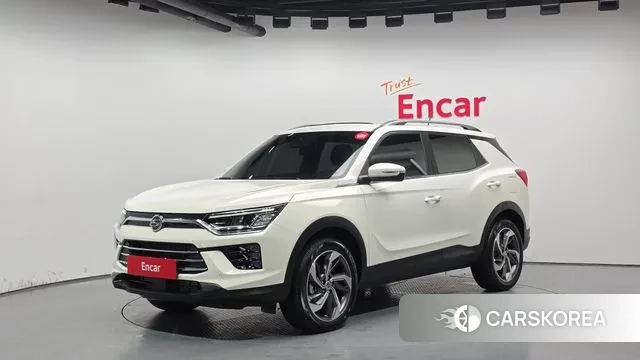 Ssangyong Beautiful Korando 2022 Белый из Кореи