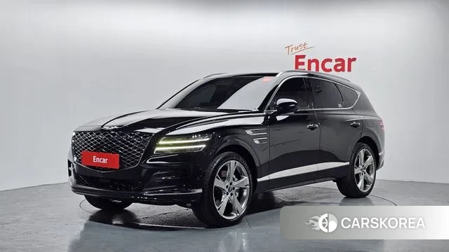 Genesis GV80 2021 Черный из Кореи