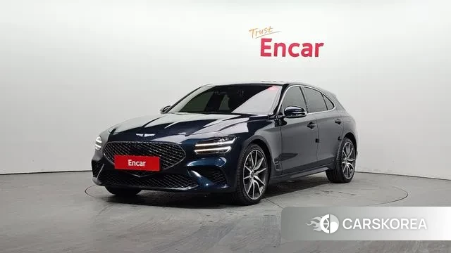 Genesis The New G70 Shooting Brake 2022 Синий из Кореи