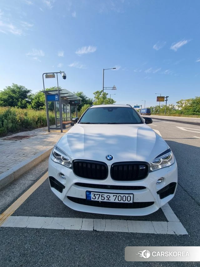 BMW X6 (F16) 2018 Белый из Кореи