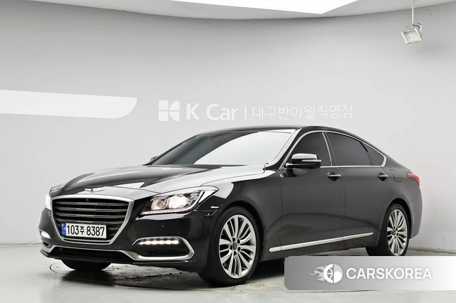 Genesis G80 2018 Черный из Кореи